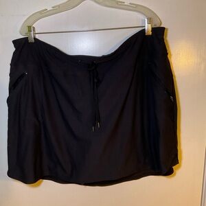 NWOT Tek Gear High Waist Black Skort.

Plus size 2X